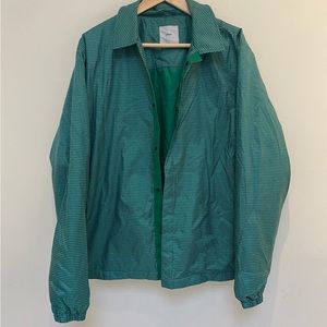 Minimum Green Checkered Coaches Jacket